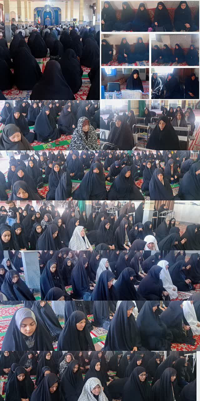 ┈┅=❁ـ﷽ـ❁=┅┈ #نماز‌جمعه #حضور‌بانوان 💠جلوه هایی از حضور پر شور بانوان انقلابی و شریف شهرستان عشق آباد در نمازجمعه این هفته 🗓جمعه ۱۶ آبان۱۴۰۴ ✅روابط عمومی ستاد نماز جمعه واحد خواهران @eshkabar
