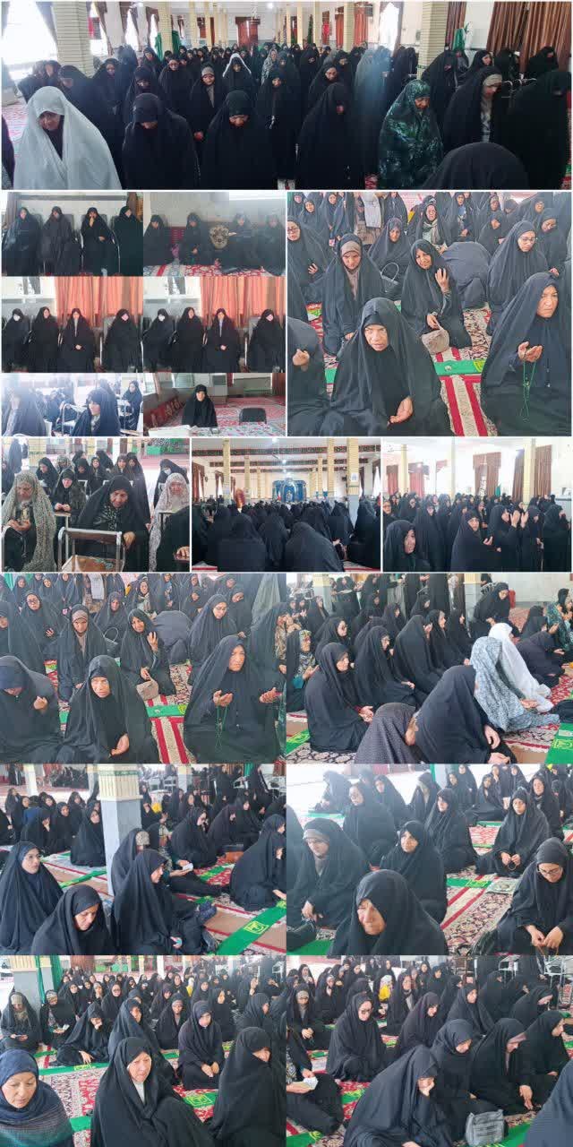 ┈┅=❁ـ﷽ـ❁=┅┈ #نماز‌جمعه #حضور‌بانوان 💠جلوه هایی از حضور پر شور بانوان انقلابی و شریف شهرستان عشق آباد در نمازجمعه این هفته 🗓جمعه۱۴ آذر۱۴۰۴ ✍روابط عمومی ستاد نماز جمعه واحد خواهران @eshkabar