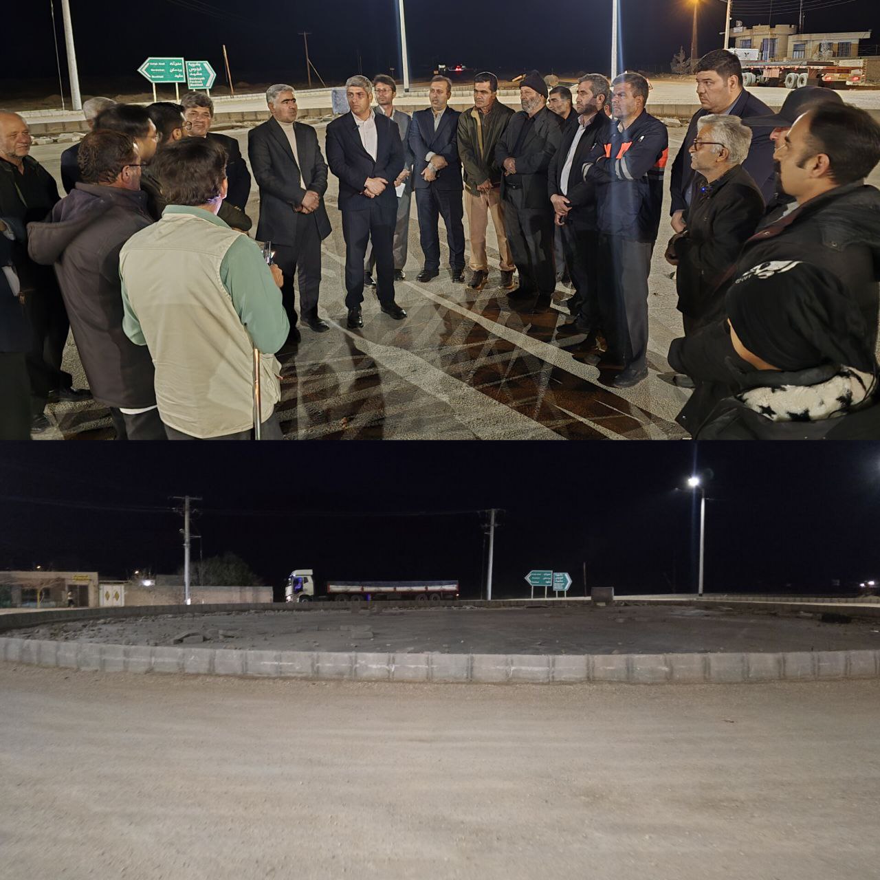 #شهرستان_عشق_آباد #دهستان_ده_محمد ✅️ بازدید مهندس نصیری نماینده مردم در مجلس شورای اسلامی از میدان ورودی دهستان ده محمّد شهرستان عشق‌آباد 🔹️در این بازدید که فرماندار عشق آباد و مدیران دستگاه های اجرایی شهرستان طبس و شهرستان عشق آباد نیز حضور داشتند،مدیران گزارشی از روند اجرای پروژه ارائه نمودند. 🔹️فرماندار شهرستان عشق‌آباد و دهیار روستا از توجه ویژه مهندس نصیری به دهستان ده محمّد و پیگیری های وی در پروژه میدان ورودی ده محمّد قدردانی نمودند و برخی مطالبات را نیز مطرح کردند. 🔹️مهندس نصیری نیز با اشاره به ظرفیت‌های دهستان ده‌ محمد، احداث میدان ورودی را اقدامی مطلوب و مؤثر دانست و اظهار داشت: این پروژه می‌تواند نقش مهمی در توسعه اقتصادی و رونق گردشگری منطقه ایفا کند. 🔹️در پایان مهندس نصیری در خصوص مطالبات مطرح شده قول پیگیری و مساعدت داد. @eshkabar