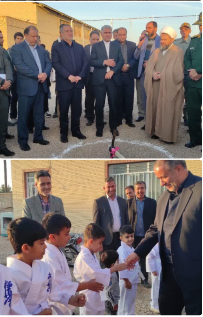 ♦️آیین کلنگ زنی احداث سالن ورزشی سقف کوتاه در شهر عشق آباد 🔹در ششمین روز از دهه مبارک فجر و گرامیداشت هفته جوانان با حضور مهندس هاشمی استاندار ، قناد مدیر کل ورزش و جوانان استان ، فرماندار، مسئولین و جمعی از ورزشکاران کلنگ احداث سالن ورزشی سقف کوتاه در مجموعه ورزشی وحدت عشق آباد به زمین خورد. 🔹این سالن ورزشی به مساحت ۶۰۰ متر مربع و اعتبار اولیه ۵ میلیارد تومان به زودی عملیات ساخت و احداث آن آغاز خواهد شد. ┄┅┅┅❅🇮🇷❅┅┅┄ 🌍 روابط عمومی اداره ورزش و جوانان شهرستان عشق آباد @eshkabar