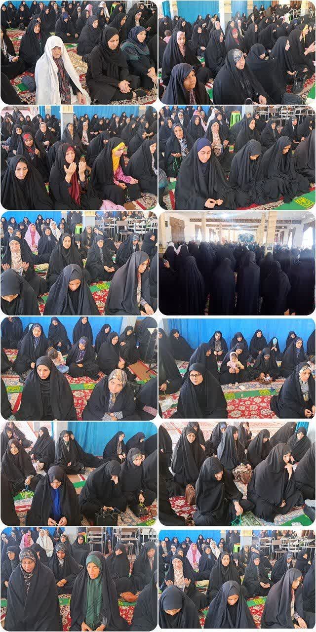 ┈┅=❁ـ﷽ـ❁=┅┈ #نماز‌جمعه #حضور‌بانوان 💠جلوه هایی از حضور پر شور بانوان انقلابی و شریف شهرستان عشق آباد در نمازجمعه این هفته 🗓جمعه ۱ اسفند۱۴۰۴ ✍روابط عمومی ستاد نماز جمعه واحد خواهران @eshkabar